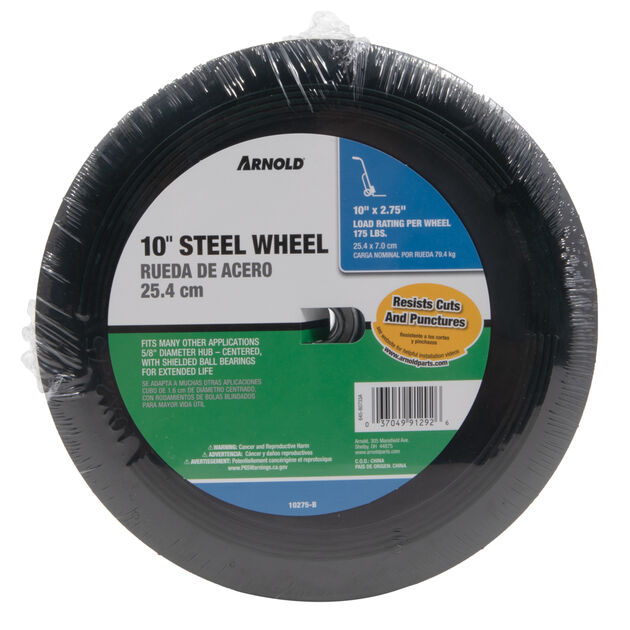 Ribbed Wheel - 10 x 2.75