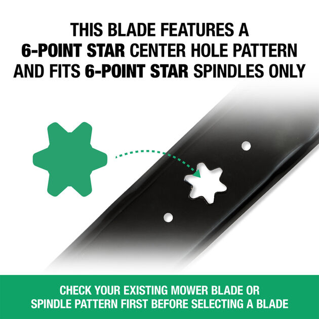 Xtreme&reg; 2-in-1 Blade Set for 42-inch Cutting Decks