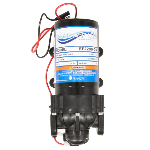 Pump Quick Attach Ports 2.2 Gpm 