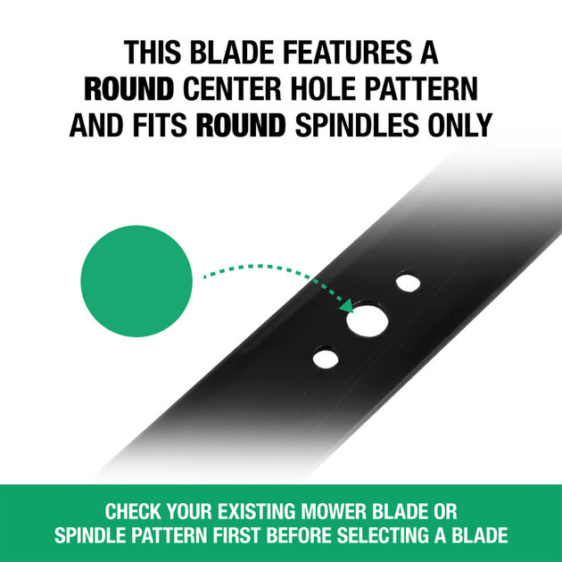 High-Lift Blade Set for 60-inch Cutting Decks