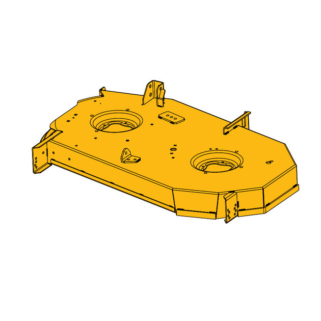 46" Fab Deck Shell (Powder Black)