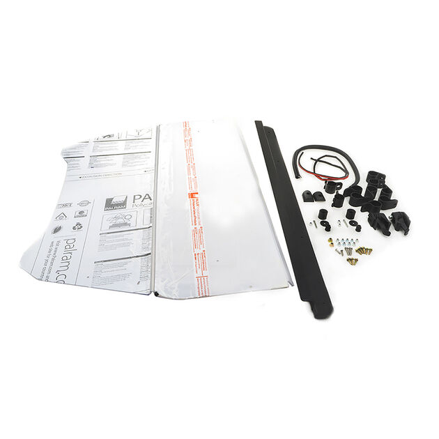 Flip Down Polycarbonate Windshield