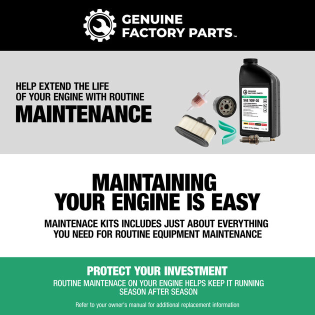 Engine Maintenance Kit for Kawasaki&reg; Engine