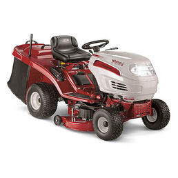 White Outdoor Riding Lawn Mower Model 13B4516N190