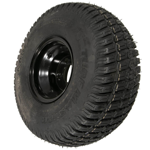 Complete Wheel 20x8-8 (Turf) (Powder Black)