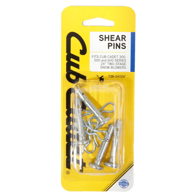 Shear Pins for Two Stage Snow Blowers