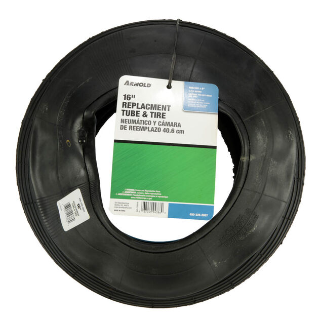 Wheelbarrow Tire And Tube 480 / 400 x 8"