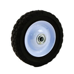 50 lbs. Load Rating. 1-3/8" Hub Length. 1/2" Ball Bearing. Offset Hub. Diamond Tread