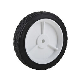 35 lbs. Load Rating. 1-3/8" Hub Length. 1/2" Nylon Bearing. Offset Hub. Diamond Tread.