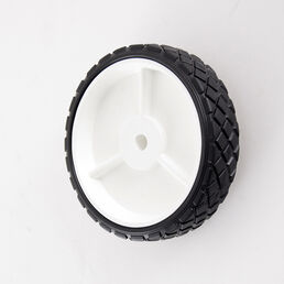 35 lbs. Load Rating. 1-3/8" Hub Length. 1/2" Nylon Bearing. Offset Hub. Diamond Tread.