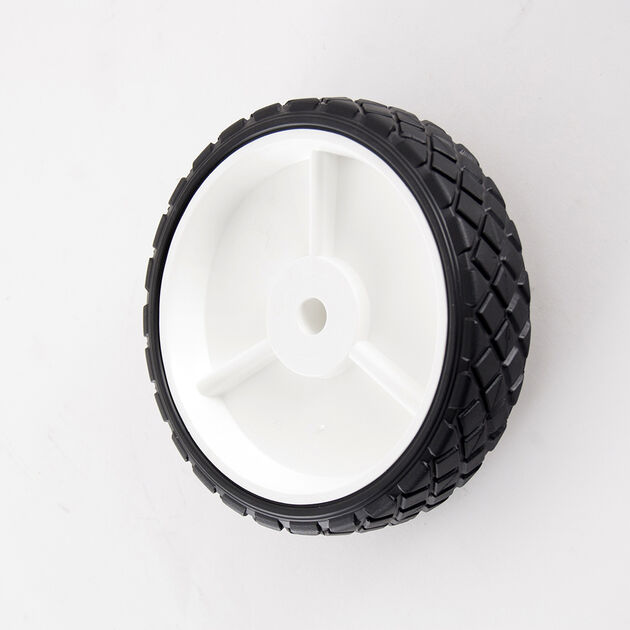 35 lbs. Load Rating. 1-3/8" Hub Length. 1/2" Nylon Bearing. Offset Hub. Diamond Tread.