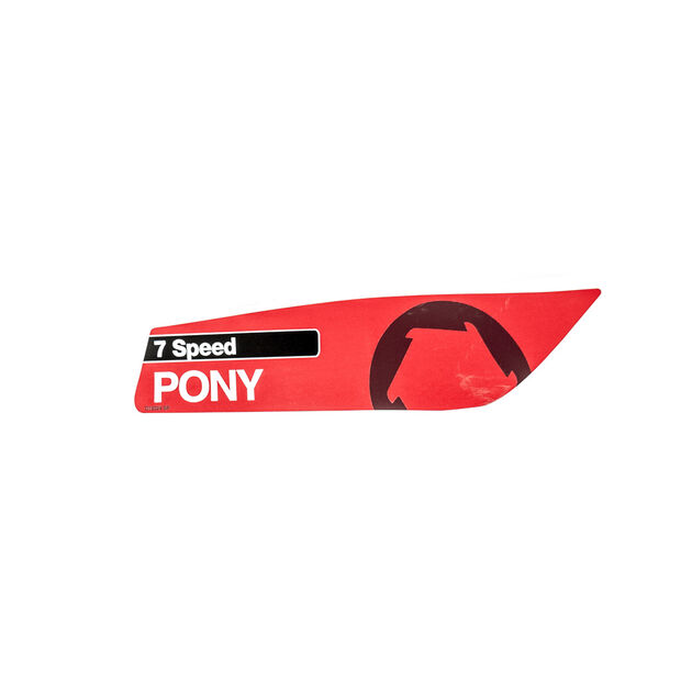 LABEL-RIDER HOOD K STYLE PONYN