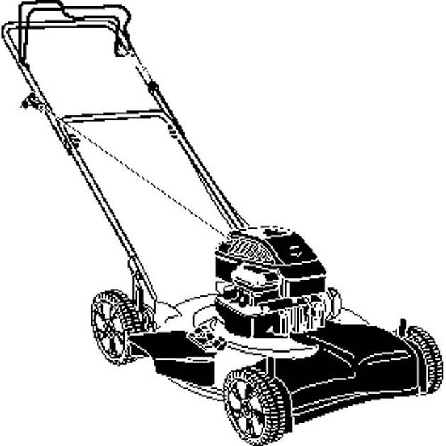 Yard Machines Self Propelled Lawn Mower Model 12A-264A000