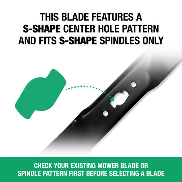 Low-Lift Blade Set for 46-inch Cutting Decks