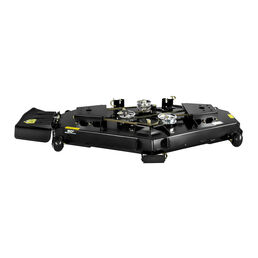 60" Fabricated Deck (Black) - XT3 Garden Tractor