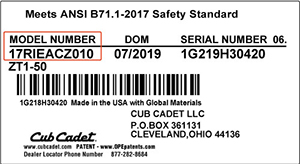 serial number example
